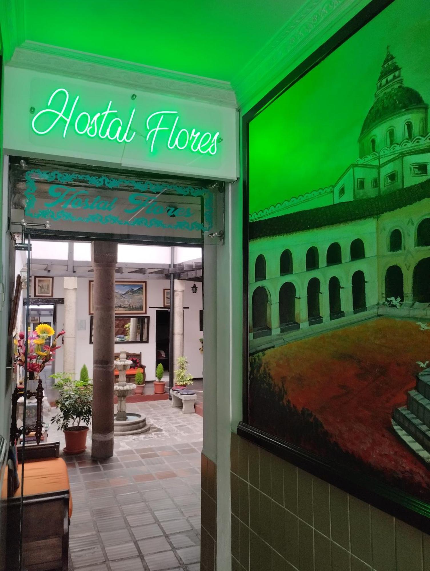 Hostal Flores Quito Zewnętrze zdjęcie